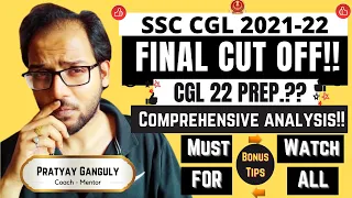 SSC CGL 2021 - 2022 | Final Cut Off Prediction & Strategy - Made For SSC