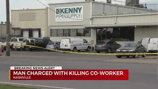 Man charged with killing co-worker