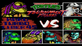 DON 🆚CPU (Hard/45sec) ✴ TMNT - TF ✴ Nintendo | 1080p HD 60fps