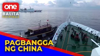 Pagbangga ng China sa resupply boat at barko ng PCG, nasaksihan mismo ng News5