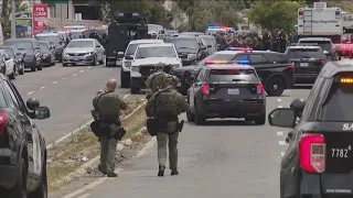 Manhunt underway for suspect who shot San Diego police officer