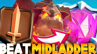 how to beat *MIDLADDER* in clash royale 🔥 2/4