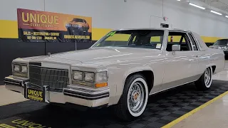 1984 Cadillac DeVille 2dr | For Sale $16,900