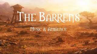 World of Warcraft The Barrens - original soundtrack - ASMR ( 1 HOUR ) music & ambience