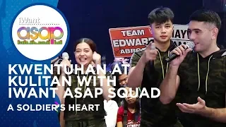 Kwentuhan at Kulitan with the cast of A Soldier's Heart | iWant ASAP Highlights