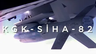 BAYRAKTAR AKINCI'S FIRST FIRING TEST OF KGK-SIHA-82 MUNITION