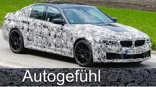 All-new BMW 5-series G30 range spied: sedan, estate, GT & BMW M5 - neuer 5er