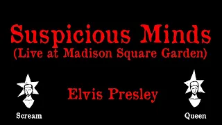 Elvis Presley - Suspicious Minds (Live) - Karaoke