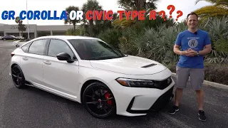 Should you BUY a 2023 Honda Civic Type R or Toyota GR Corolla?