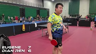 Eugene Wang vs Dianren Wei LA Open Singles Round of 16