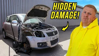 1 DAY TO REBUILD A WRECKED SUZUKI SWIFT SPORT