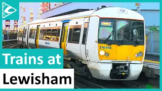 Trains at Lewisham (SEML) 04/12/2021