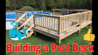 Building A 16'x16' Pool Deck