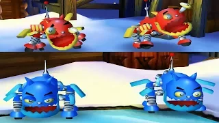 Robot Cat vs Robot Cat / Monster Jerry vs Robot Cat - Tom and Jerry War of the Whiskers