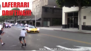 LaFerrari DRIFTING on the Streets of Beverly Hills!!! (Original)