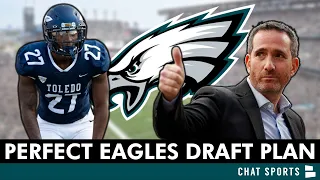 Eagles PERFECT NFL Draft Plan Ft. TRADE UP For Quinyon Mitchell | Philadelphia Eagles News