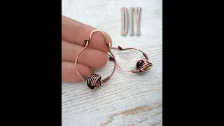 Everybody can make it! Simple and beautiful! Earrings 3 for beginners