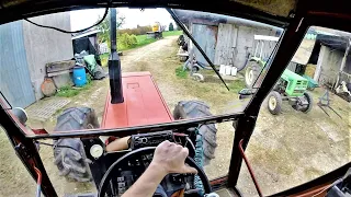 Cab View | Fiatagri 110-90 + Bossini RBM 80 | Spreading Liquid Manure