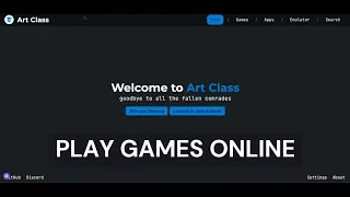 NEW Game Website Links! - Art Class Unblocker 2024