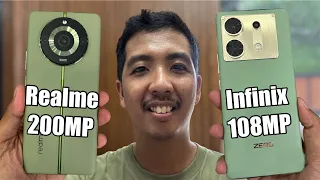 Realme 11 Pro+ 5g VS Infinix Zero 30 - Camera Comparison