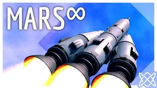 Mars ∞ | 100% reusable mission to Mars and back | KSP/RSS/RO