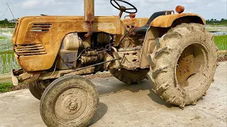 Fully restoration old shibaura sd2200 tractor | Restore and repair old shibaura sd2200 plow