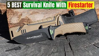 Best Survival Knife With Firestarter of 2024 [Updated]