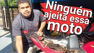 Achei o motivo por quê não querem consertar o defeito dessa moto