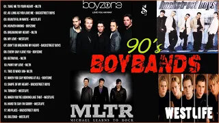 90s Boybands  Westlife Backstreet Boys Boyzone MLTR