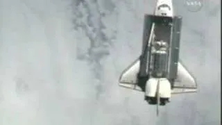 Arrivée du vol STS-122 à l'ISS