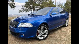 Шкода Октавия РС.(Skoda Octavia RS) краткий обзор, живые эмоции.