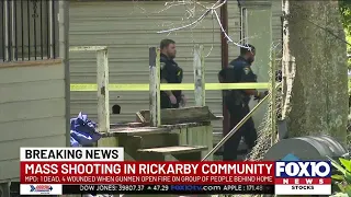 5 shot, 1 dead after drive-by shooting in Mobile’s Rickarby area