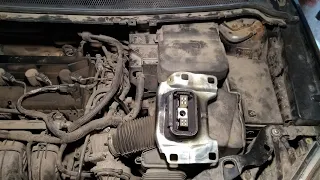 Replacing the left engine mount (gearbox) Ford Focus 2.