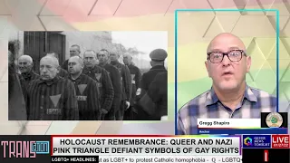 Holocaust Remembrance- Queer And Nazi Pink Triangle Defiant Symbols Of Gay Rights