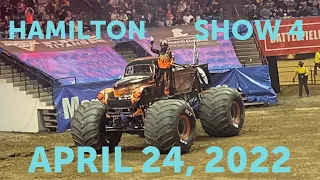 MONSTER JAM Hamilton Ontario Show 4 2022 (FULL SHOW)