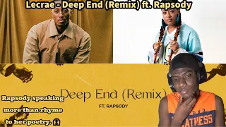 BETTER THAN THE ORIGINAL💯| Lecrae - Deep End (Remix) ft. Rapsody {REACTION}