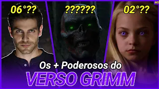 TOP 10 PERSONAGENS MAIS PODEROSOS DA SÉRIE GRIMM!!