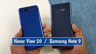 Honor View 20 vs Samsung Galaxy Note 9 Speed Test | Ram Management | TechTag