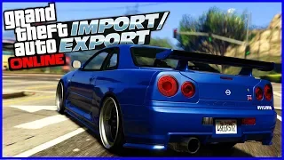 NISSAN SKYLINE V GTA ONLINE!