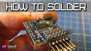 How to solder a flight controller for beginners