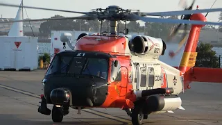 Sikorsky HH 60J Jayhawk U.S. Coast Guard helicopter in San Diego