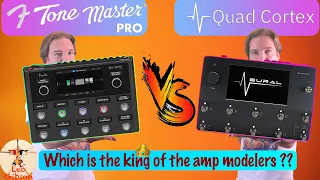 Fender Tone Master PRO vs Neural DSP Quad Cortex: Which is the king of the amp modelers?