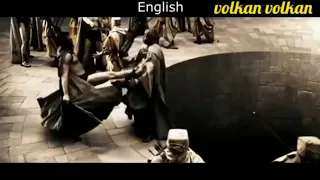 "this is sparta" in different languages/"Bu sparta" farklı dillerde/"это Спарта " на разных языках