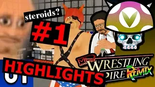 [Vinesauce] Joel - Wrestling MPire HIGHLIGHTS #1
