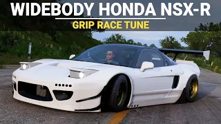 Forza Horizon 5 Tuning - 1992 Honda NSX-R - Rocket Bunny Widebody Race Build, Tune & Gameplay