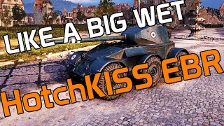 Like a big wet kiss - Hotchkiss EBR | World of Tanks