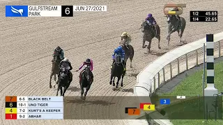 Gulfstream Park Carrera 6 - 27 de Junio 2021