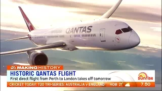 Qantas 787 Dreamliner - Perth to London - VH-ZND