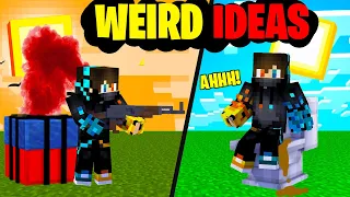 Your Most Weird Ideas In Minecraft😵| Minecraft Hindi