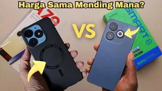 Itel A70 vs Infinix Smart 8 HP Sejutaan Dari Keluarga Transsion Holdings Mending Mana?